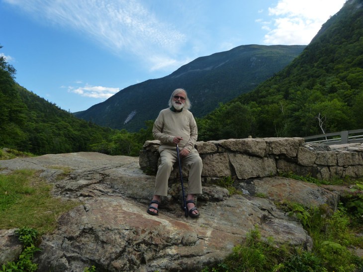 Ron Lawson in Algonquin Park, Ontario, 2014.JPG